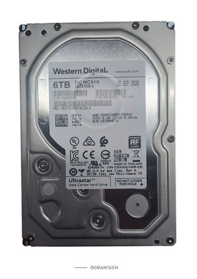 WD DC HC310 6TB 7200RPM SATA 6Gb/s 3.5in Enterprise Hard Drive - HUS726T6TALE6L4