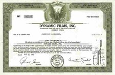 DYNAMIC Films Inc. 1960 New York Manhattan DFI Communications Werbespots 100 Sh