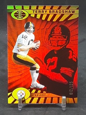 TERRY BRADSHAW 2024 PANINI ILLUSIONS RUBY TROPHY COLLECTION 12/125 STEELERS QQ