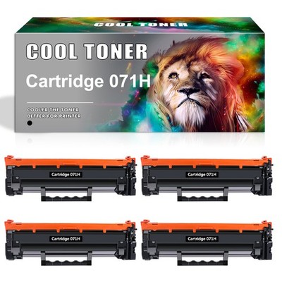 4PK 071H Compatible Toner Cartridge for Canon CRG071H MF270 Mf272dw Mf273dw