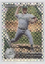 2021 Panini Prizm Draft Picks Power Plaid Prizm 23/35 Travis Adams #PDP189 00gy