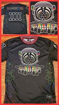 BASSNECTAR Above The Sky BASSCENTER Jersey Shirt Sanzone XII EDM DJ Fest L