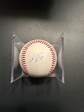Alex Colome Autographed Signed Baseball ROMLB Tampa Bay Rays