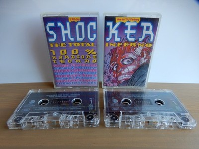 SHOCKER HARDCORE TECHNO REANIMATOR ACCUMULATOR C-TANK TASKO KASSETTE MC 1994 E/W