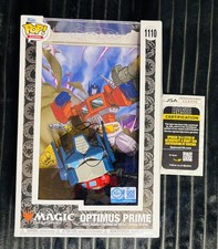 Mark Wahlberg Signed Transformers Funko Pop JSA COA Auto Optimus Prime Jumbo TED