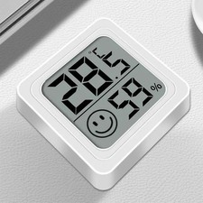 Digital Thermometer Hygrometer Indoor Room Temperature Humidity Meter LCD
