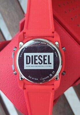New Diesel Master Chief Digital Black Dial Red Silicone New Diesel Master Chief Digital Black Dial Red Silicone