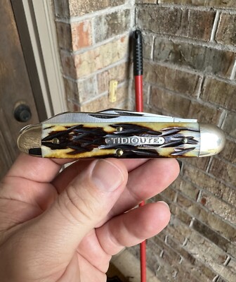 New 1 of 52 2008 Great Eastern Cutlery 54 Big Jack Burnt Grizzly