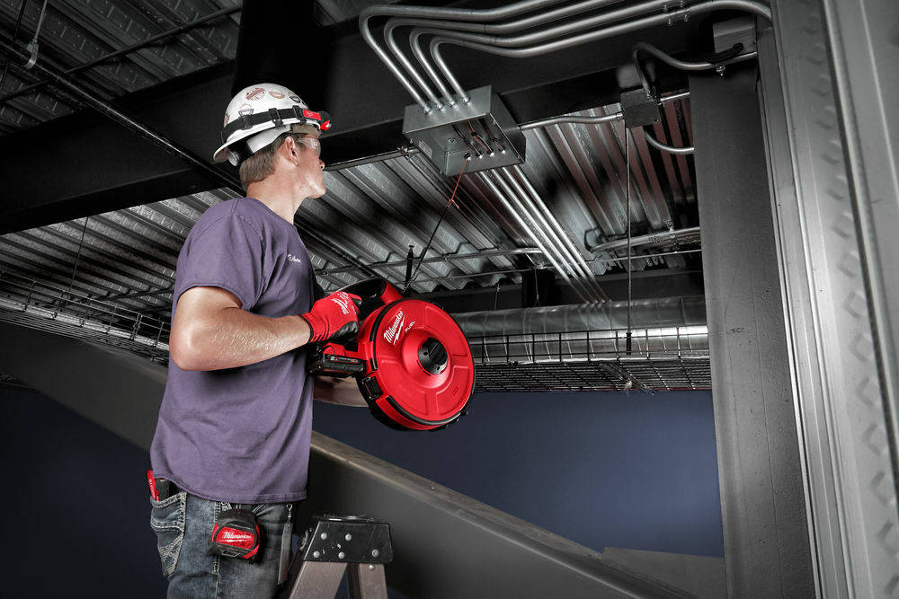 Non Conductive Milwaukee Fish Tape 240 Ft Milwaukee M18 FUEL