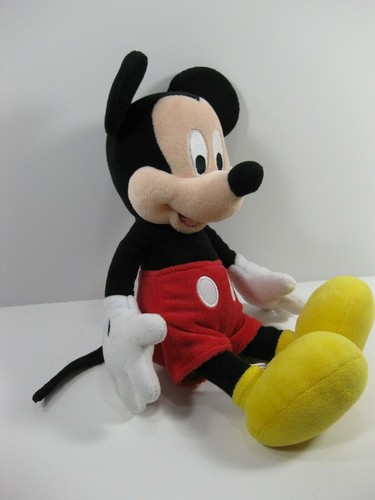 Disney Mickey Mouse 12 Zoll Plüschpuppe rote Shorts klassisches SPIELZEUG - Bild 5 von 5