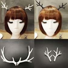 Christmas Party Cosplay Simulation Deer Antlers Horn Headband Handcraft DIY 13UK