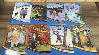 Abeka book Reading Program 3rd grade Student readers homeschooling lot of 8