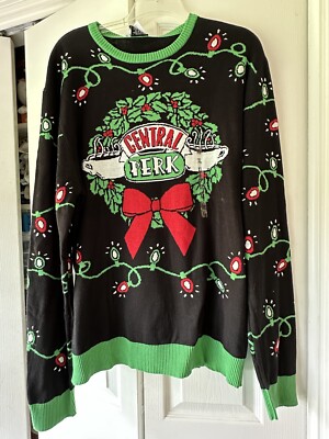 Friends TV Show Central Perk Ugly Christmas Sweater Adult Unisex - Main Image