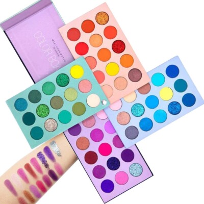 HUDA GIRL Beauty 60 Shade Color Board Eyeshadow Palette Free Shipping