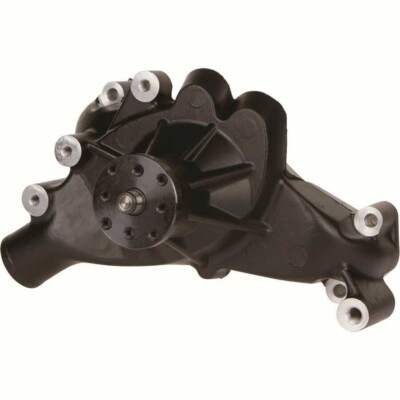 March Ultra Series Big Block Chevy Long Water Pump Black High Flow 396 427 454
