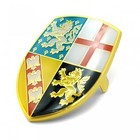 VW Coat of Arms of Saarland Hood Badge Crest