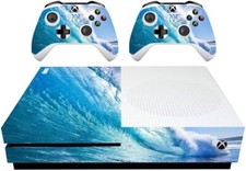 Water Pattern Decals Skins Designed to Fit Xbox One Slim Systems VWAQ - XSGC9