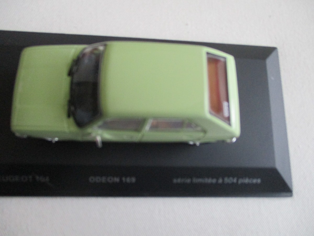 Miniature 1/43 Peugeot 104 4 Portes - Vert Pistache - ODEON 169 - Neuf