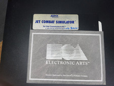 Jet Combat Simulator Commodore 64, 1985
