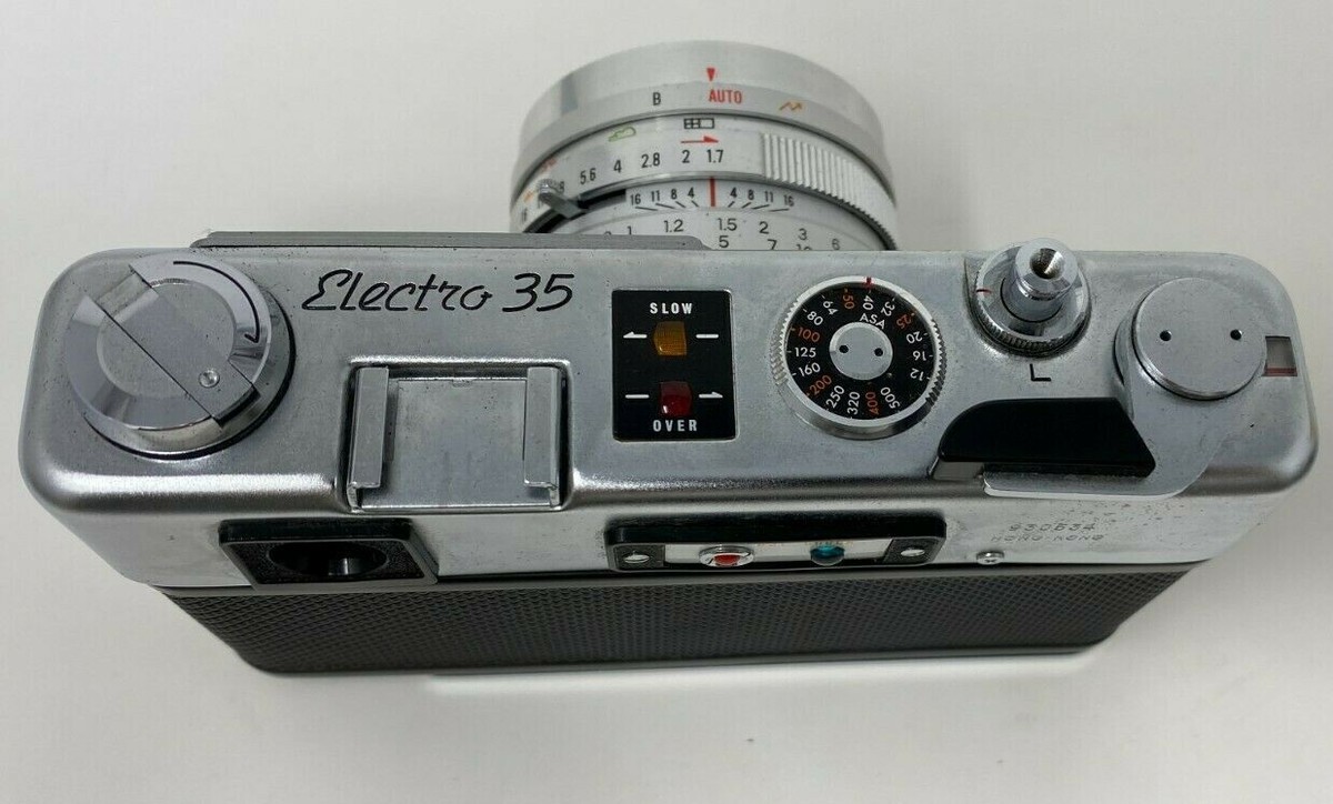YASHICA ELECTRO 35 GSN Spiderman Model 45mm F/1.7 From JAPAN | eBay