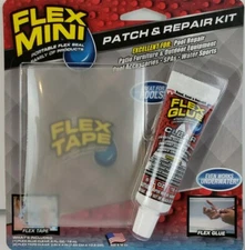 BRAND NEW! Flex Mini Patch and Repair Kit Flex Tape & Glue for Patio Pool Spa 
