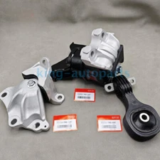 OEM 3PCS Engine Motor & Auto Transmission Mount Set For 2012-13 Honda Civic 1.8L
