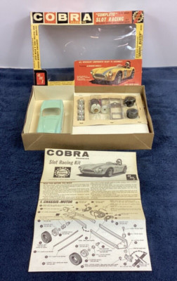 AMT Cobra Roadster Slot Stars Racing Kit 1/25 Car Model Kit RARE