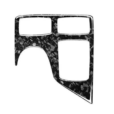 For Benz W166 GL-Class 2013-2016 Genuine Carbon Fiber Center Console Panel Trim