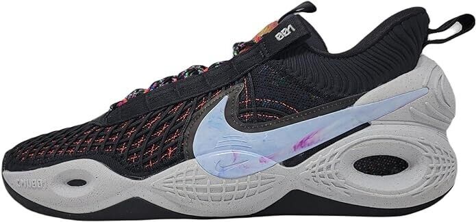 シューズ(男性用) Nike cosmic unity TB Nike Cosmic Unity TB Mens Basketball Shoes Black White DM4426-001