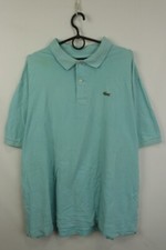 Lacoste Blue Cotton Short Sleeve Collared Medium Wash Polo Shirt 9