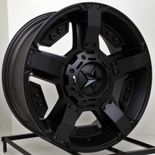 17 Inch All Black Wheels Rims For Jeep Wrangler Rubicon Xd Series Rockstar 2