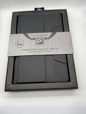 Platinum Samsung Galaxy Tab 3 10.1 Keyboard Folio