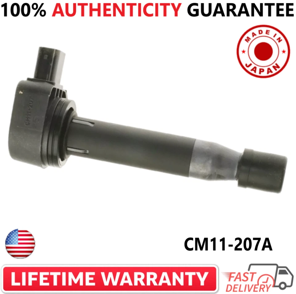 x6 OEM HITACHI HONDA Ignition Coils For 1999-2010 Honda & Acura, CM11-207A - Image 2 of 3