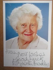 Elizabeth Bradley Original hand signed autograph Coronation Street