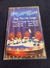 The California Raisins, Sing The Hits, Vintage Cassette Tape