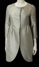 Beautiful Designer VERA WANG Ladies Silver Gray Jacket 6