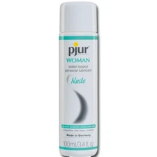 pjur WOMAN Nude Premium Water Based Personal Sexual Lubricant Natural Glide