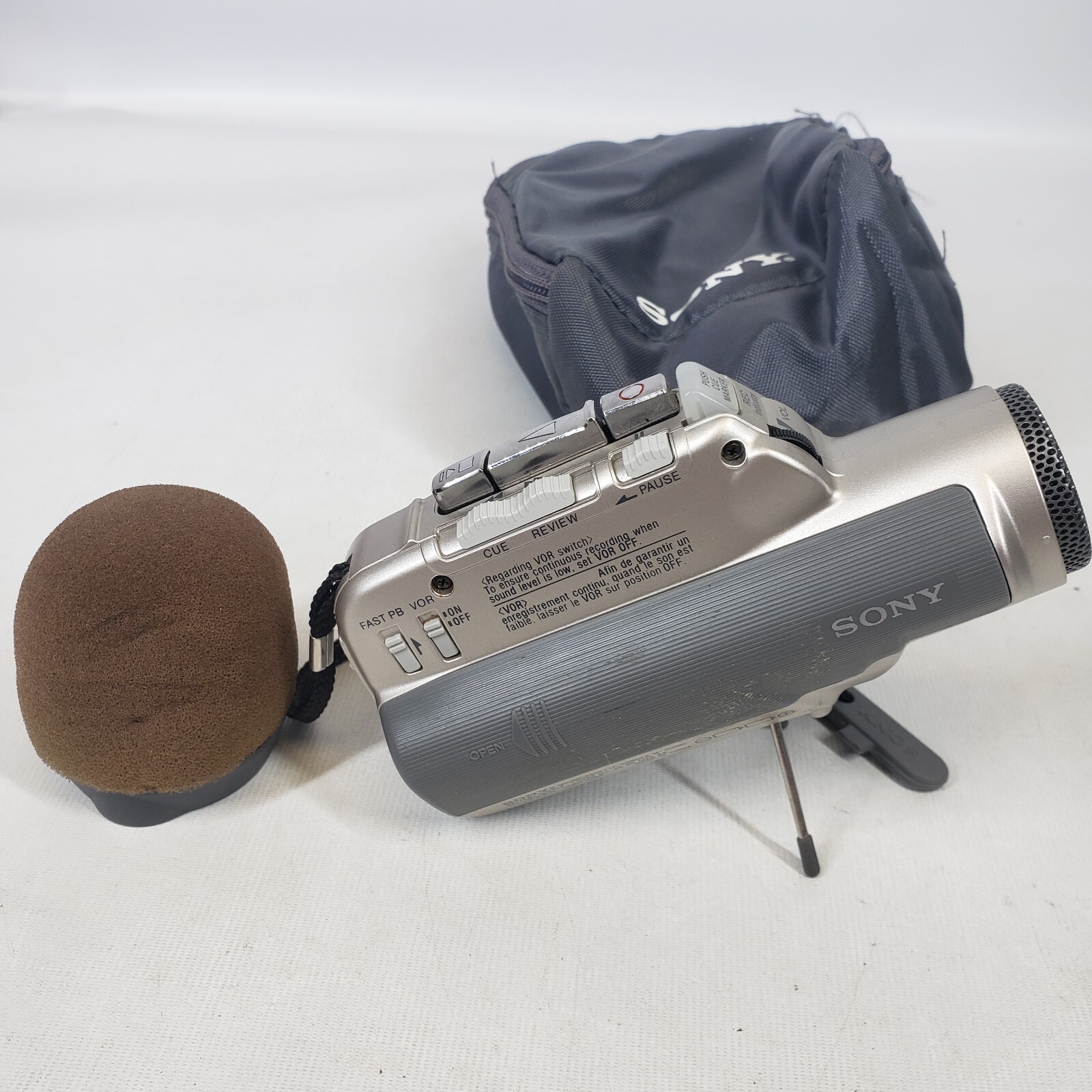 Sony Mic’n Micro M100MC Handheld Microcassette Voice Recorder eBay