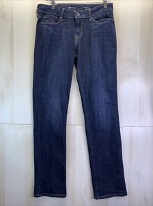 Levi's Demi Curve Modern Rise Straight Women's SZ 29 Dark Wash Jeans-4607 |  eBay