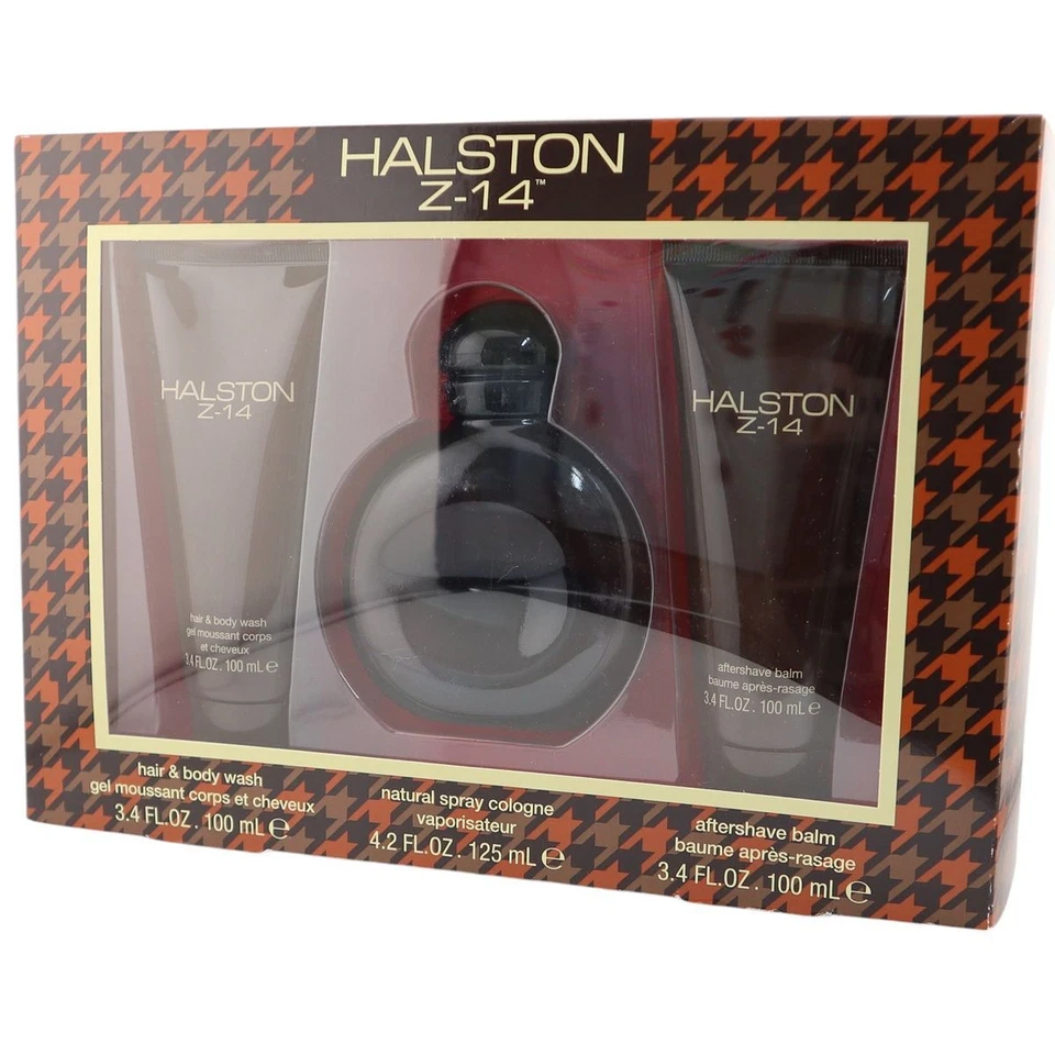 Halston Z-14 Eau de Cologne Spray 125 ml + After Shave Balm + Duschgel je 100 ml - Bild 2 von 4