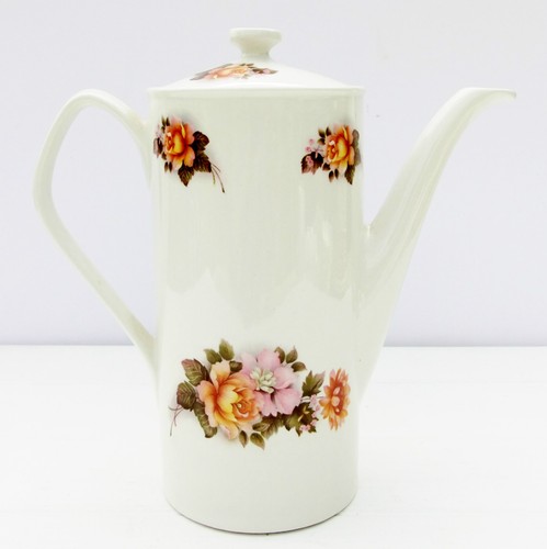 Vintage Albany Bone China Floral Coffee Pot