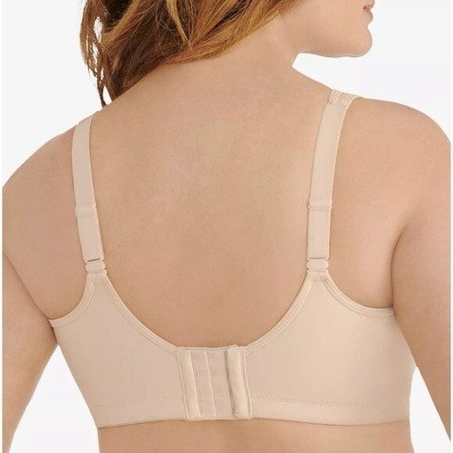 Vanity Fair Women Full Figure Wirefree Sport Bra Style 71500, Neutral, 36D, $50 - Picture 3 of 12