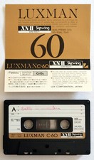 Mc Luxman Xn-II C 60 Chrome Musicassetta Vintage Compact Cassette Usata Used G