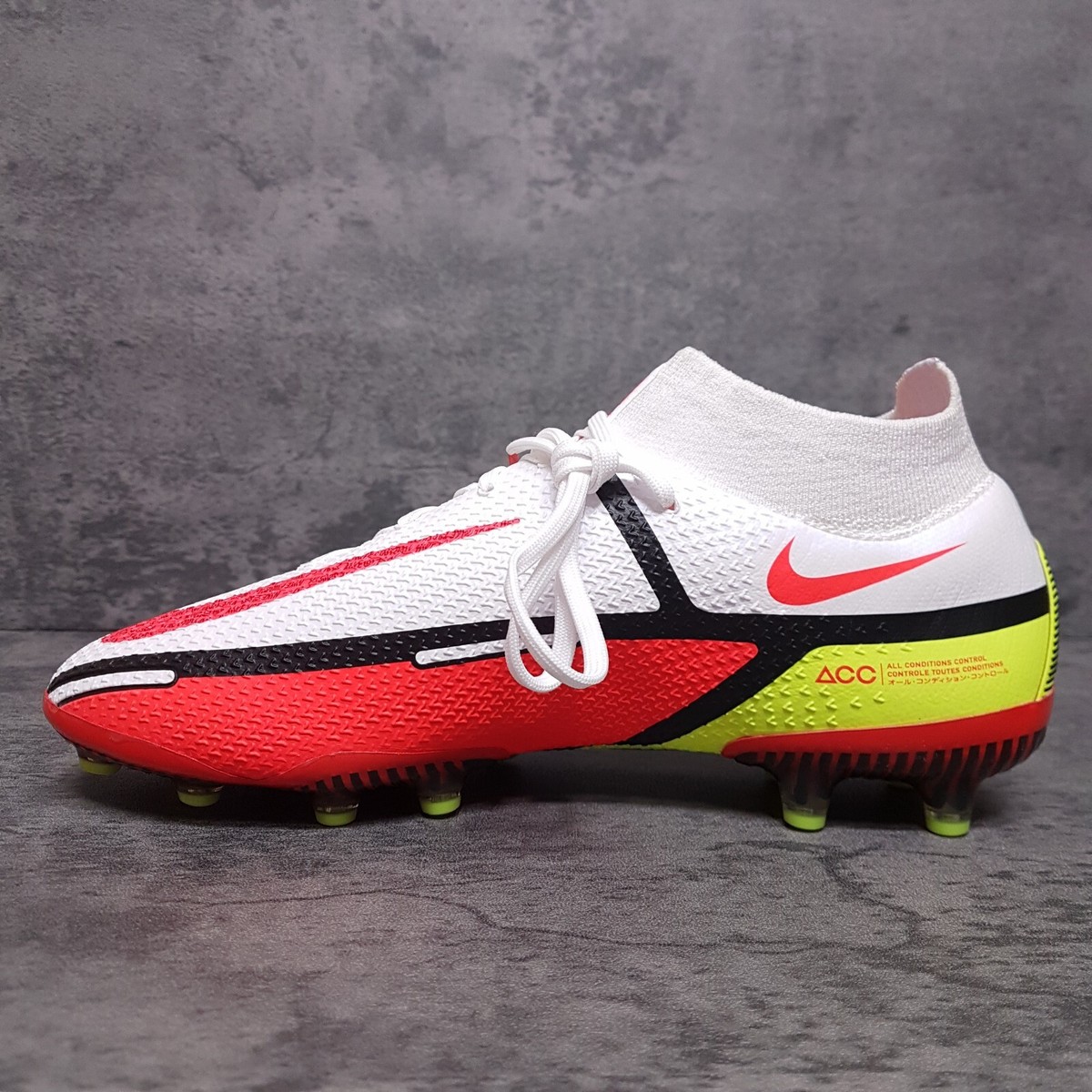 Nike PHANTOM GT2 ELITE AGー PRO Nike Phantom GT2 Elite AG-Pro Grey Soccer Cleats DC0748-055