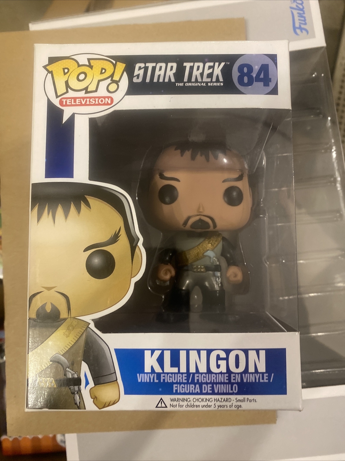 Funko Pop! Television Star Trek The Original Series Klingon #84 (Box Wear) New
