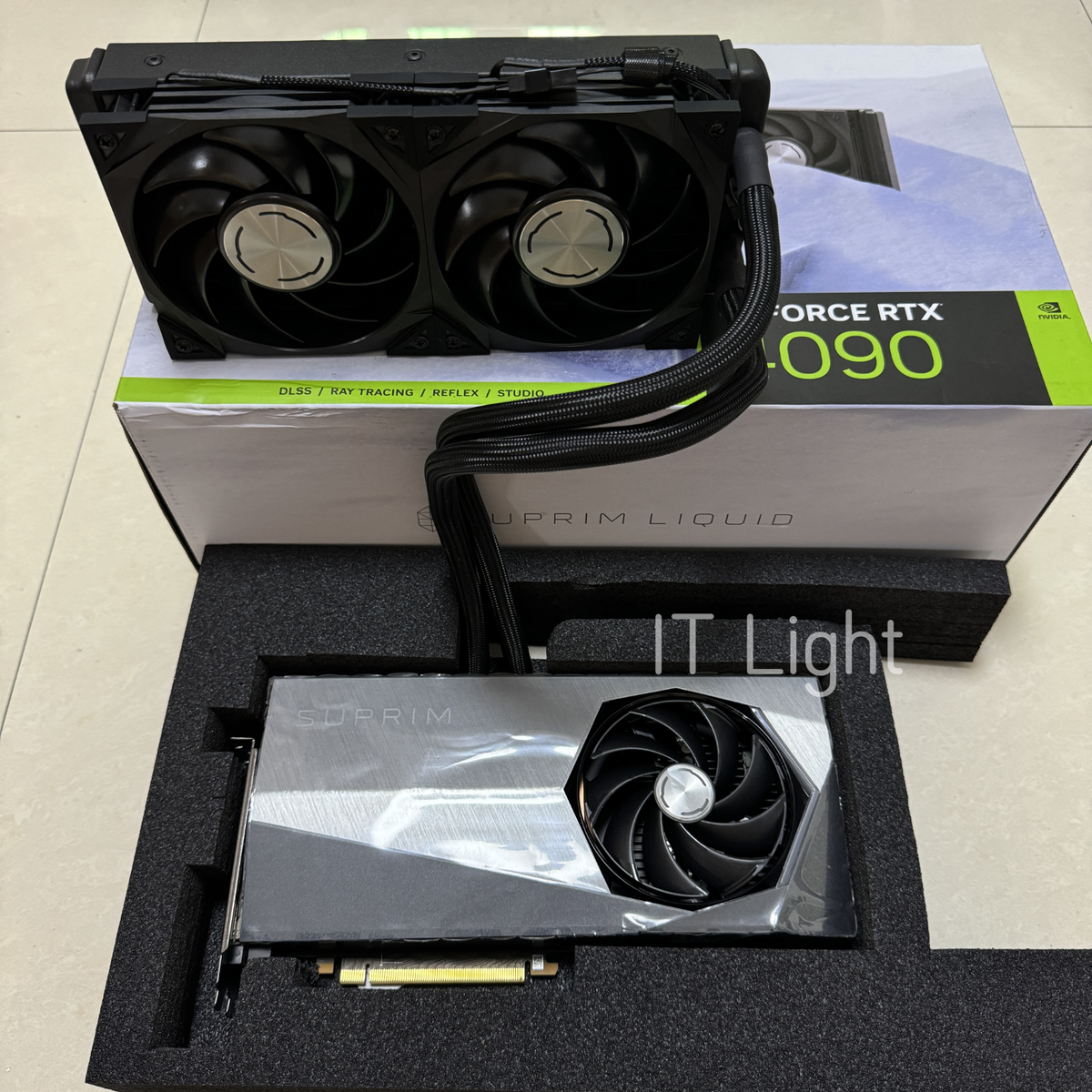 MSI GeForce RTX 4090 SUPRIM ジャンク Clearance* (FOR PARTS) MSI RTX 4090 SUPRIM LIQUID (No Core & VRAM