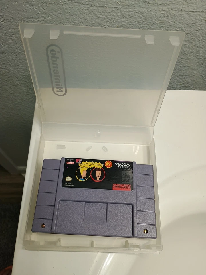 Beavis and Butt-Head Super Nintendo SNES Original Authentic Vintage Tested! - Image 2 of 4