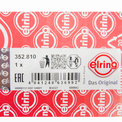 Ladeluftkühler ORIGINAL+Dichtung für VW 2.0 TDI 04L129766AQ Elring  