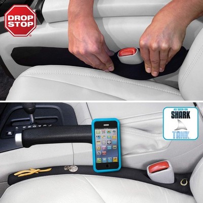 Drop Stop - The Original Patented Car Seat Gap Filler (AS SEEN ON Shark Tank)...