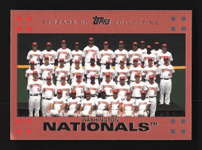 Washington Nationals TC 2007 Topps Copper #593 SN /56
